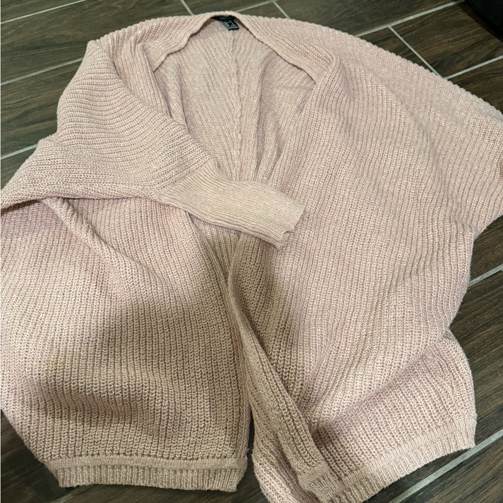 Forever 21 Blush Pink Cardigan